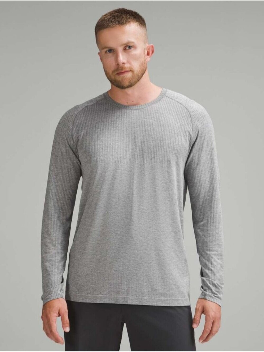 Lululemon Metal Vent Tech Long-Sleeve Shirt Slate Like New